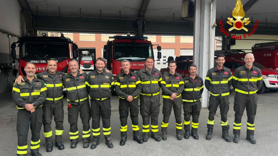 Verbania: patentati alla guida dei mezzi pesanti 6 vigili del fuoco volontari