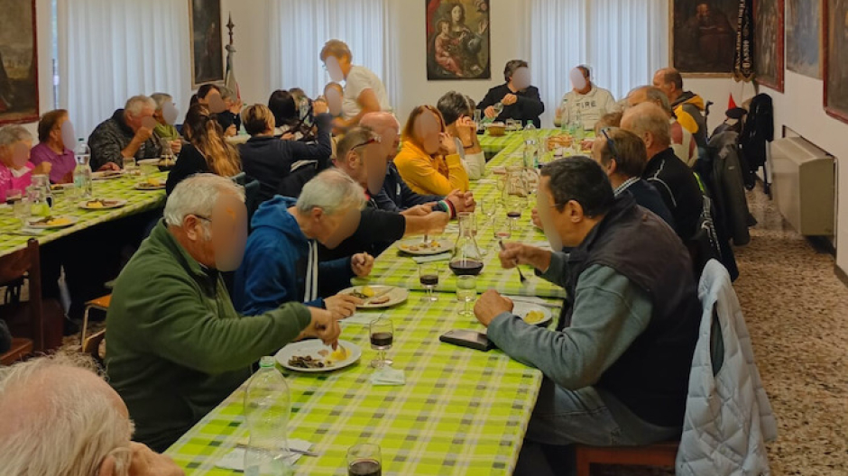 Un pranzo di socializzazione per gli anziani della Valle Anzasca